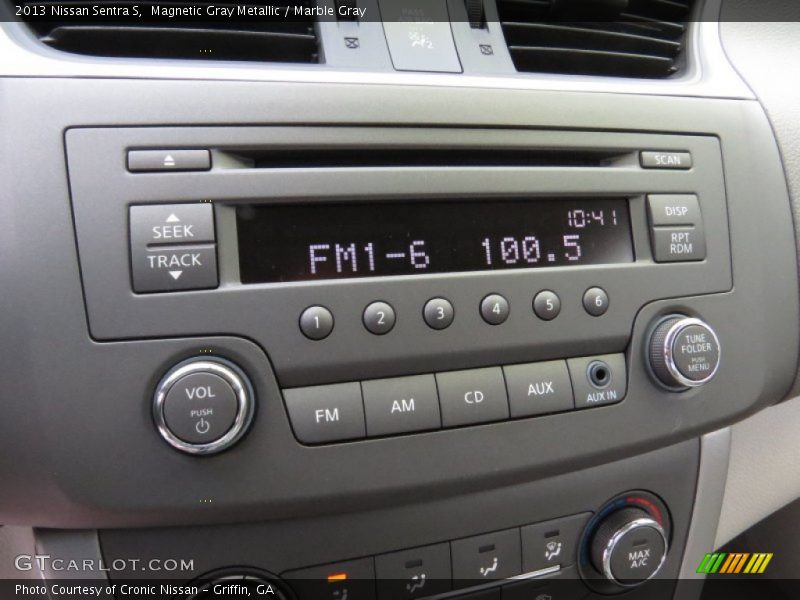 Magnetic Gray Metallic / Marble Gray 2013 Nissan Sentra S