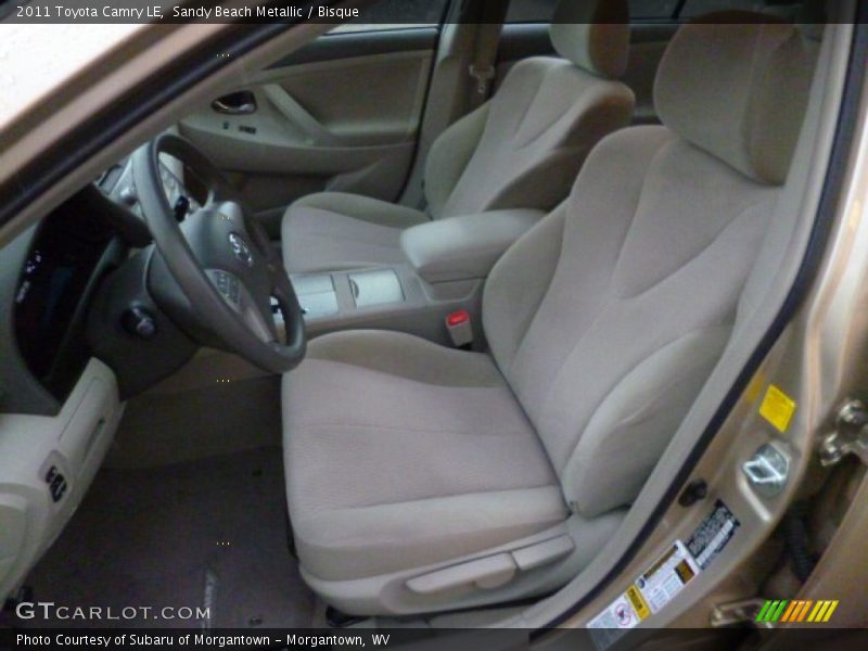 Sandy Beach Metallic / Bisque 2011 Toyota Camry LE
