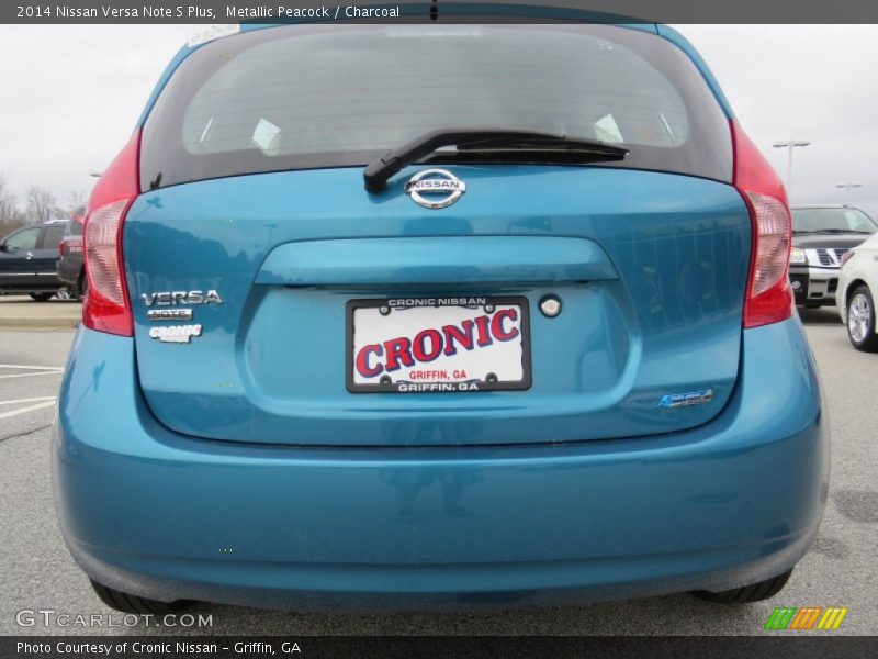 Metallic Peacock / Charcoal 2014 Nissan Versa Note S Plus