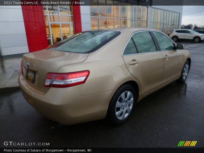 Sandy Beach Metallic / Bisque 2011 Toyota Camry LE