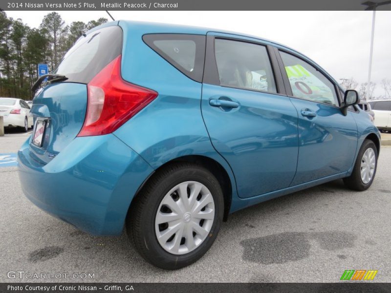 Metallic Peacock / Charcoal 2014 Nissan Versa Note S Plus