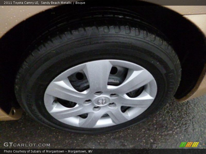 Sandy Beach Metallic / Bisque 2011 Toyota Camry LE