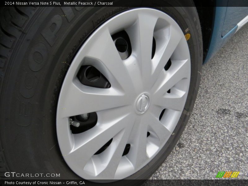 Metallic Peacock / Charcoal 2014 Nissan Versa Note S Plus
