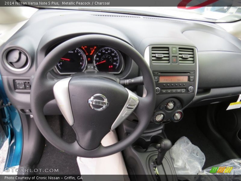 Metallic Peacock / Charcoal 2014 Nissan Versa Note S Plus