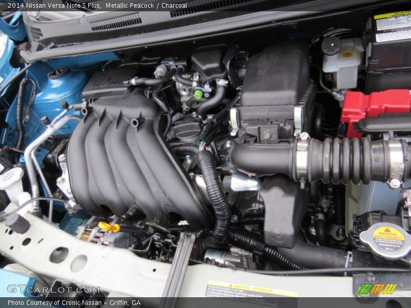 Metallic Peacock / Charcoal 2014 Nissan Versa Note S Plus