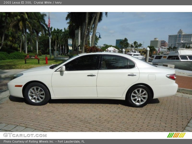 Crystal White / Ivory 2003 Lexus ES 300