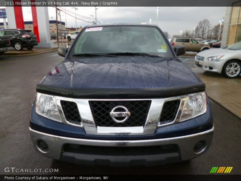 Navy Blue / Graphite 2011 Nissan Frontier SV V6 King Cab 4x4