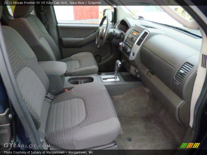 Navy Blue / Graphite 2011 Nissan Frontier SV V6 King Cab 4x4