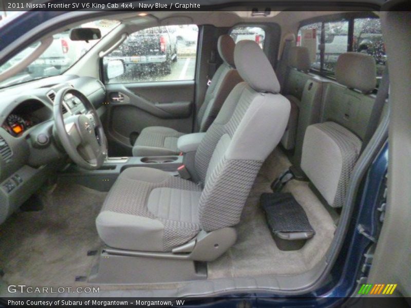 Navy Blue / Graphite 2011 Nissan Frontier SV V6 King Cab 4x4