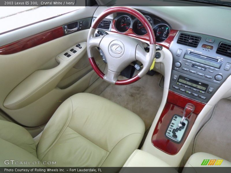 Crystal White / Ivory 2003 Lexus ES 300