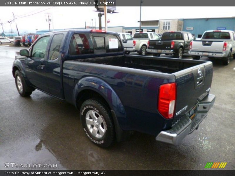 Navy Blue / Graphite 2011 Nissan Frontier SV V6 King Cab 4x4