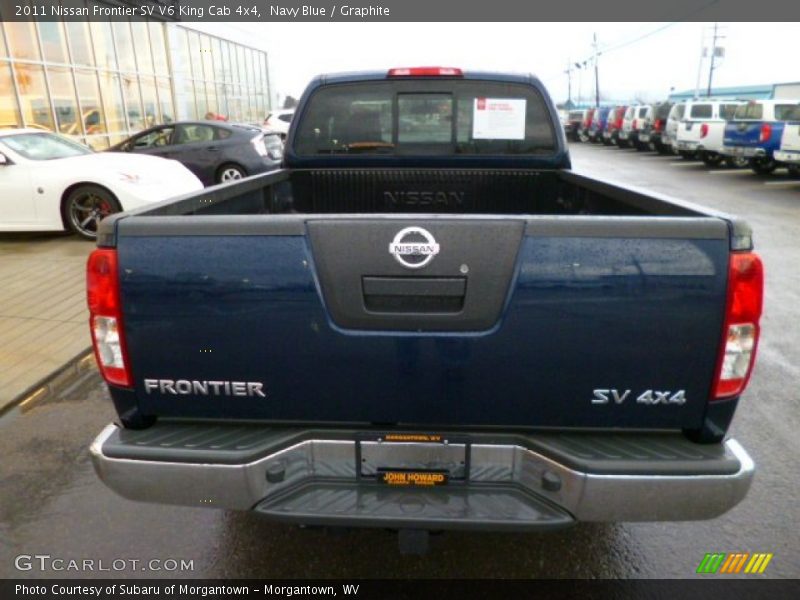 Navy Blue / Graphite 2011 Nissan Frontier SV V6 King Cab 4x4