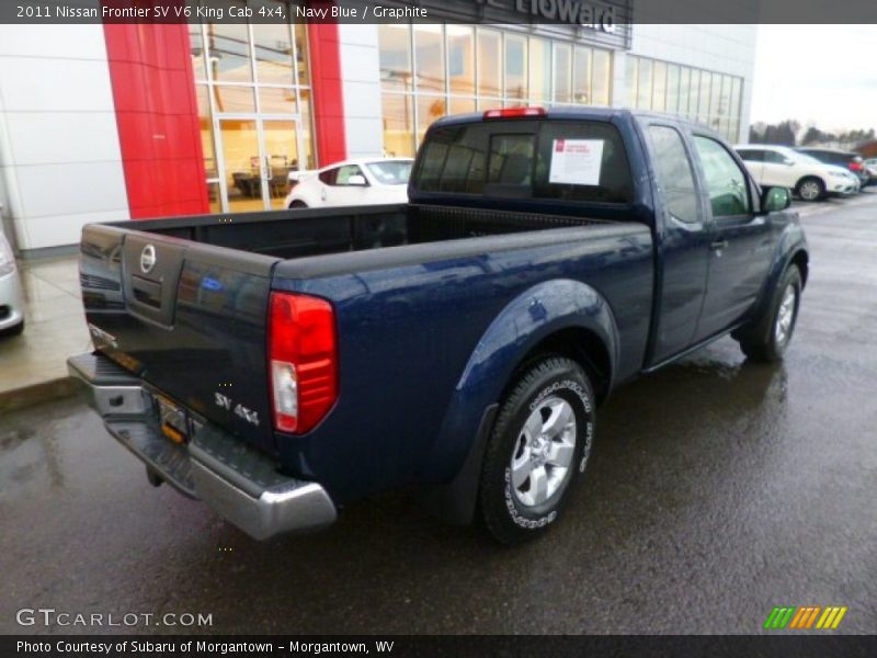 Navy Blue / Graphite 2011 Nissan Frontier SV V6 King Cab 4x4