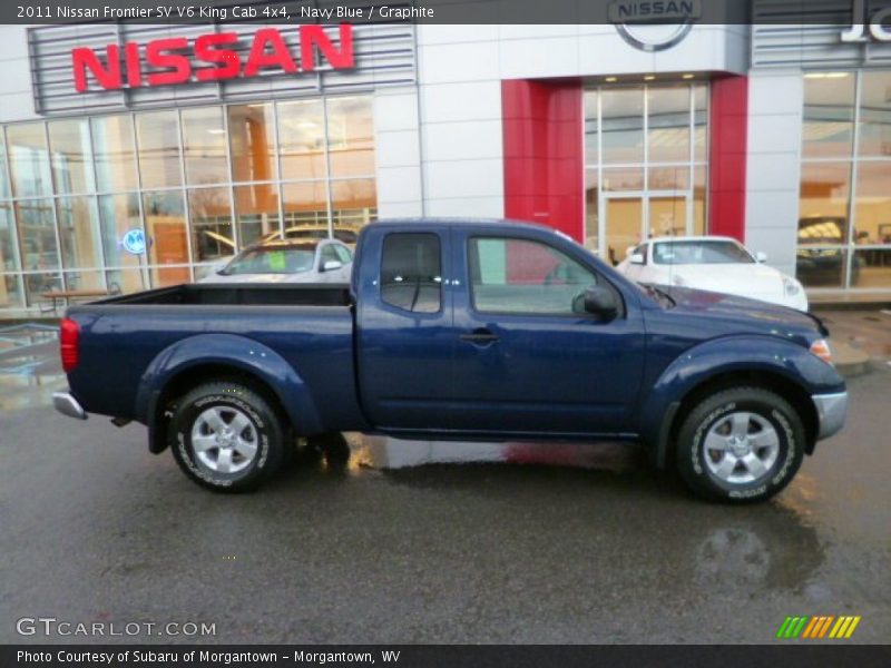 Navy Blue / Graphite 2011 Nissan Frontier SV V6 King Cab 4x4