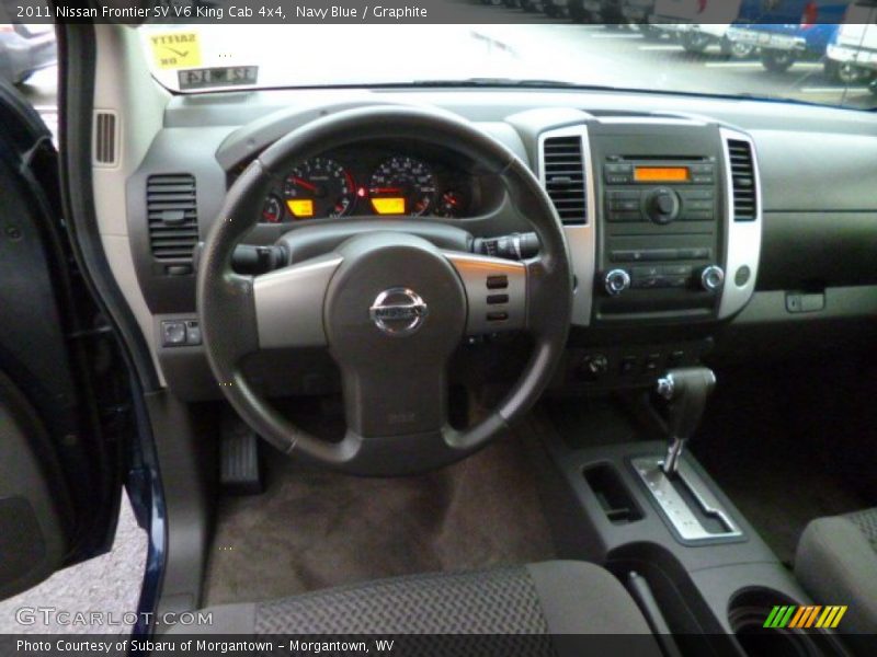 Navy Blue / Graphite 2011 Nissan Frontier SV V6 King Cab 4x4