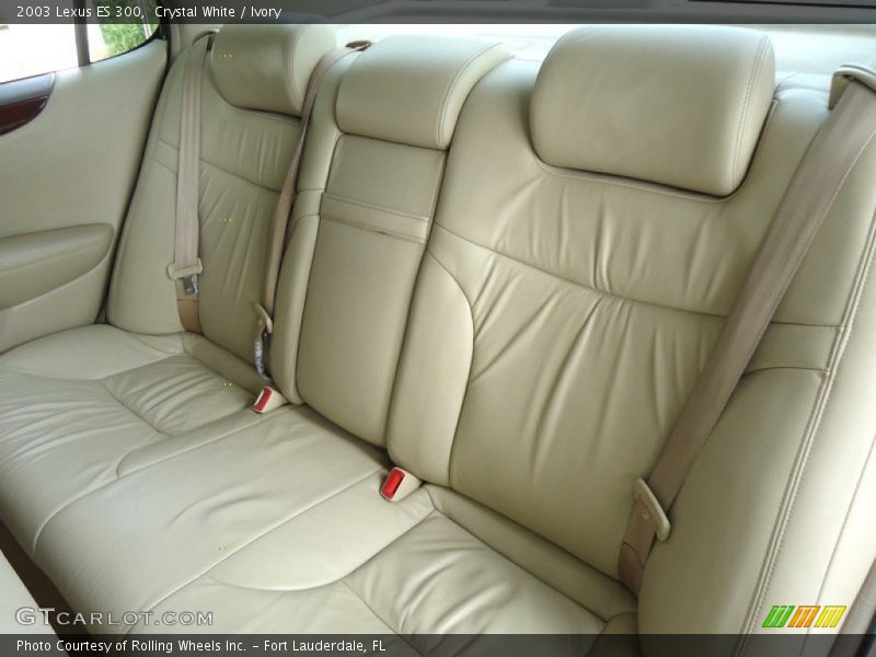 Rear Seat of 2003 ES 300