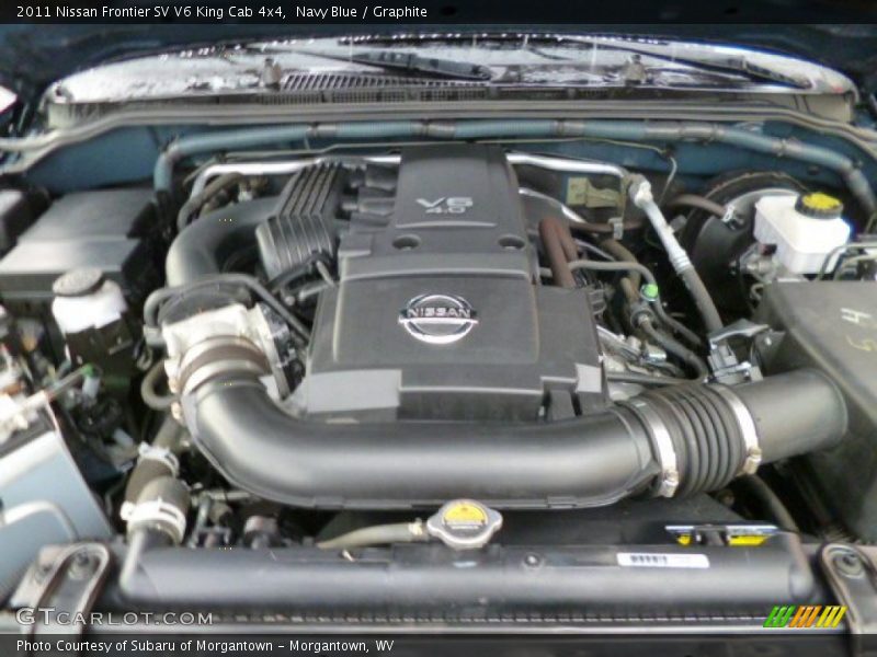 Navy Blue / Graphite 2011 Nissan Frontier SV V6 King Cab 4x4