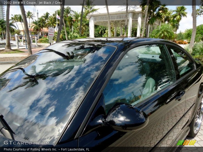 Jet Black / Grey 2002 BMW M3 Coupe