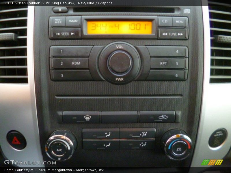 Navy Blue / Graphite 2011 Nissan Frontier SV V6 King Cab 4x4