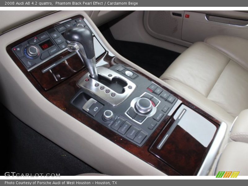 Phantom Black Pearl Effect / Cardamom Beige 2008 Audi A8 4.2 quattro