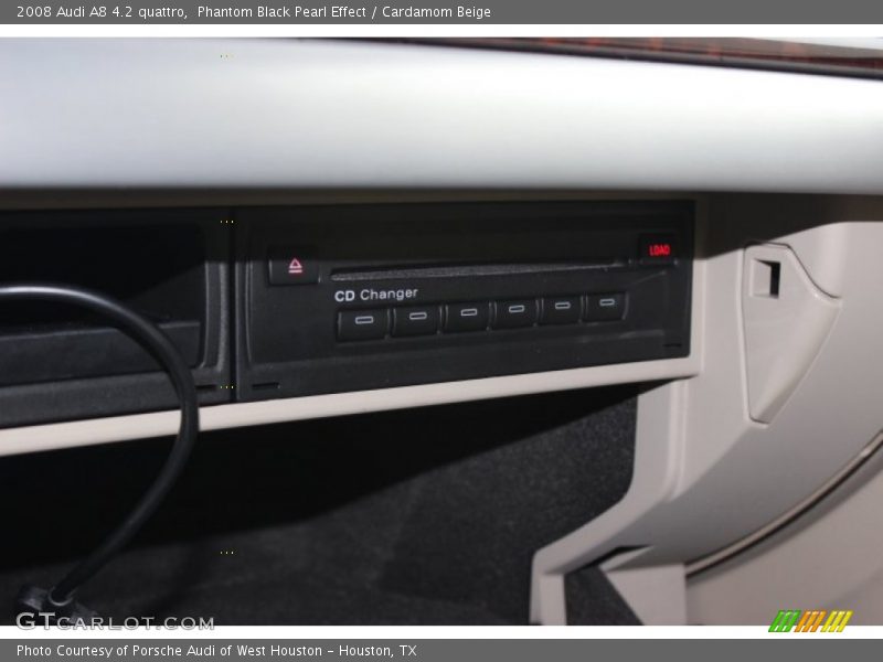 Phantom Black Pearl Effect / Cardamom Beige 2008 Audi A8 4.2 quattro