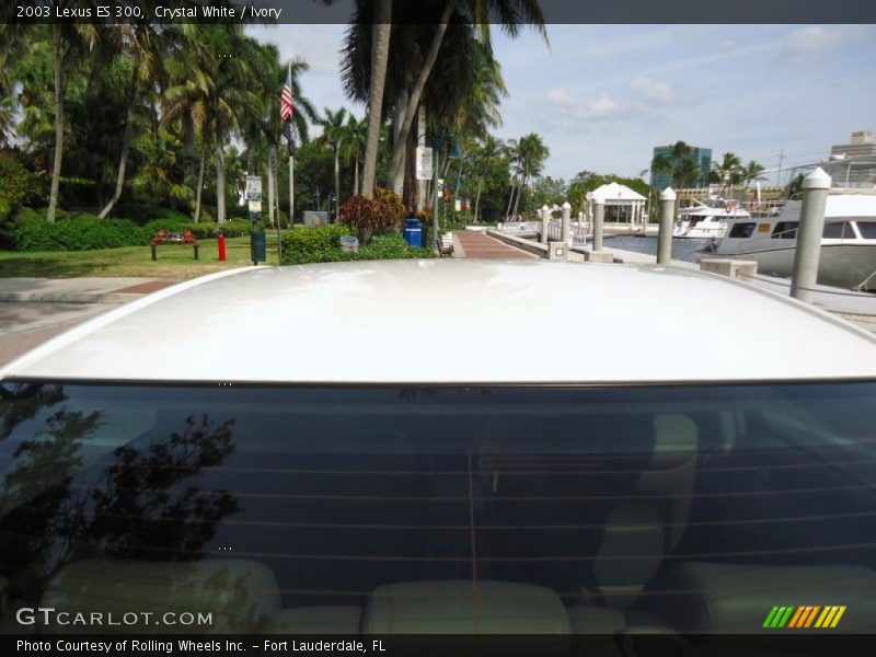 Crystal White / Ivory 2003 Lexus ES 300
