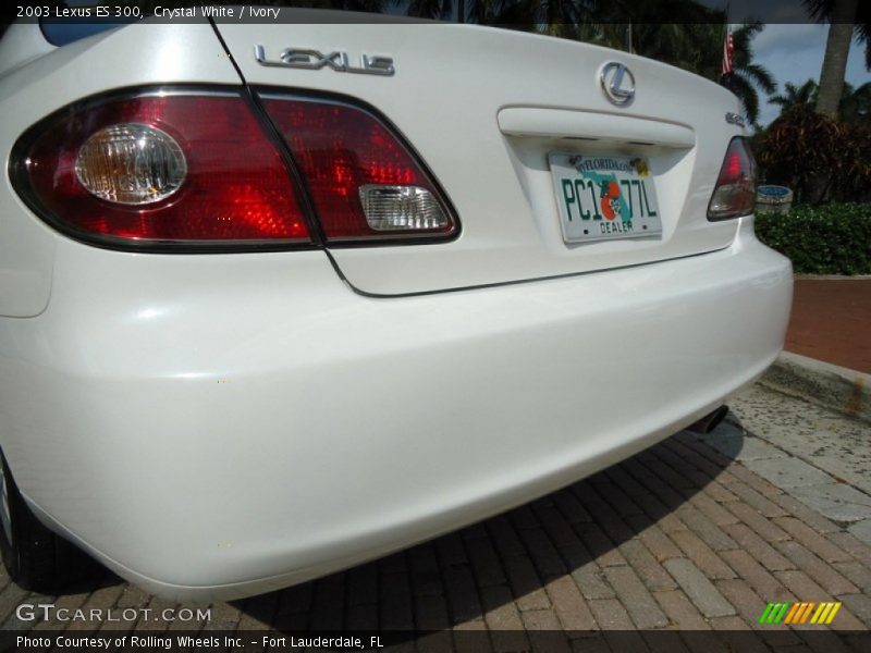 Crystal White / Ivory 2003 Lexus ES 300