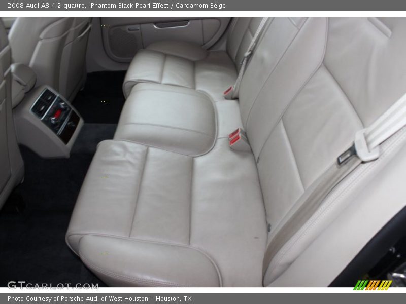Phantom Black Pearl Effect / Cardamom Beige 2008 Audi A8 4.2 quattro