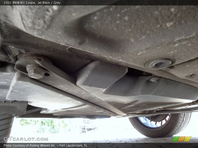 Jet Black / Grey 2002 BMW M3 Coupe