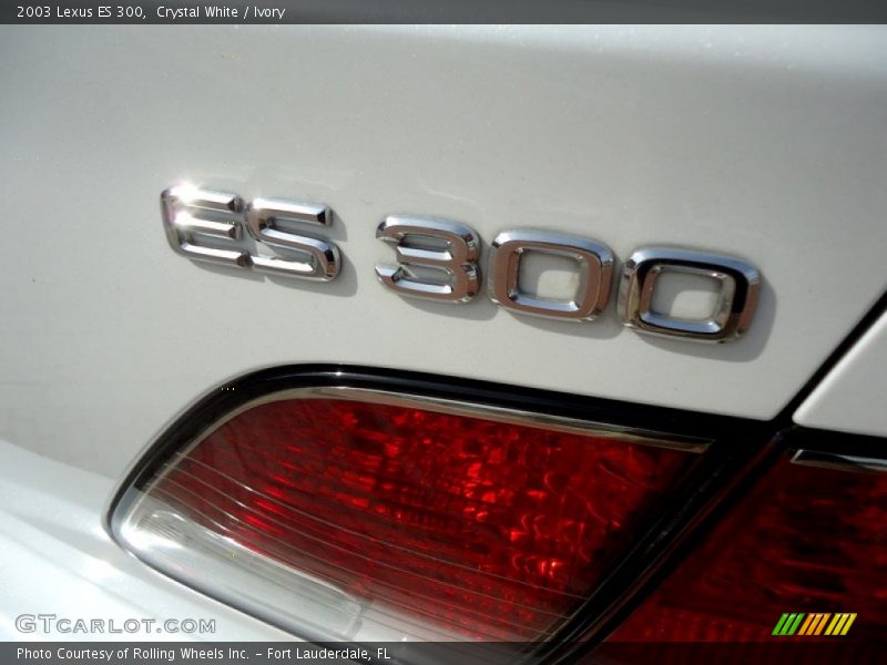 Crystal White / Ivory 2003 Lexus ES 300