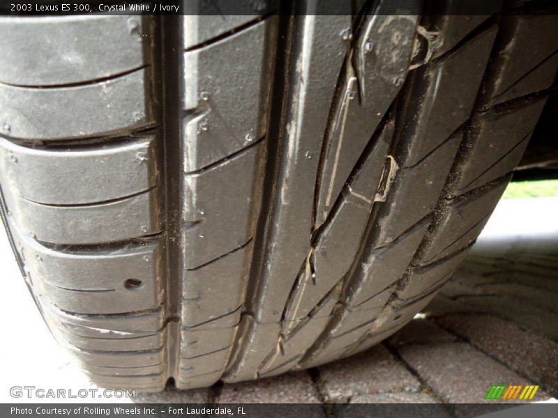 Crystal White / Ivory 2003 Lexus ES 300