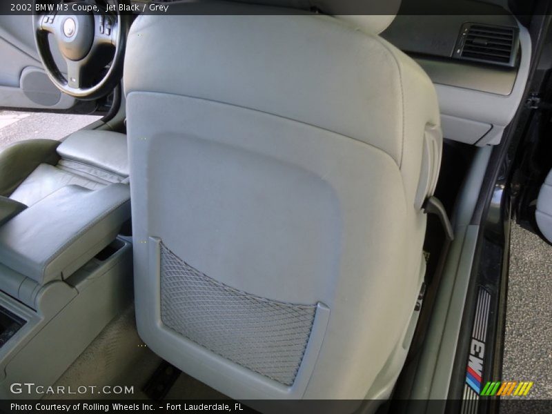 Jet Black / Grey 2002 BMW M3 Coupe