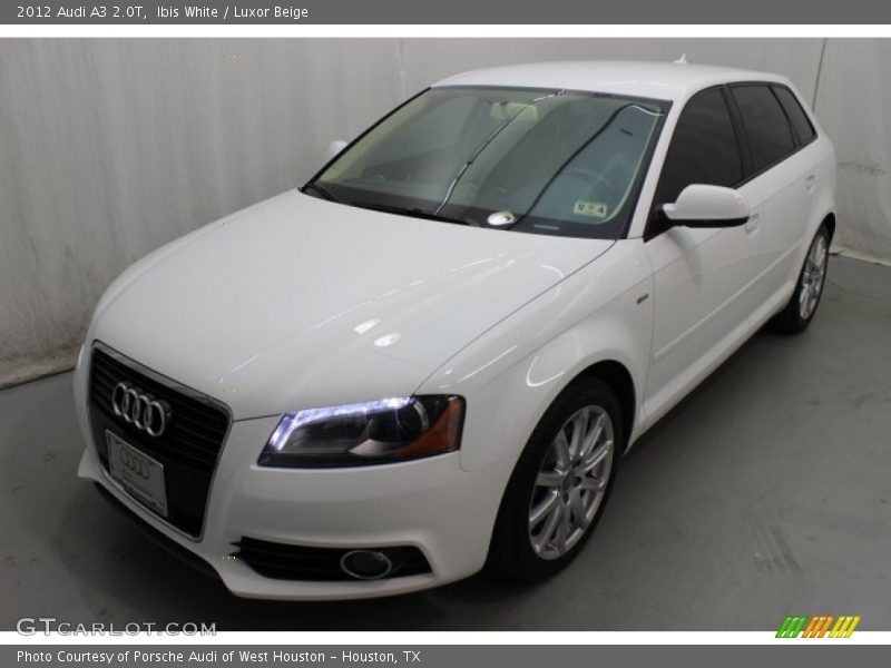 Ibis White / Luxor Beige 2012 Audi A3 2.0T