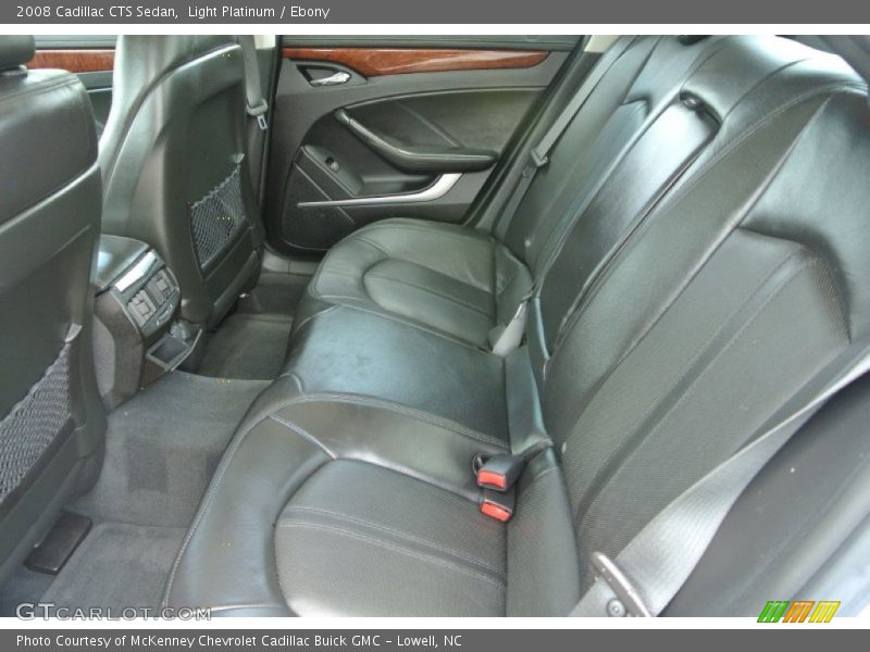 Light Platinum / Ebony 2008 Cadillac CTS Sedan