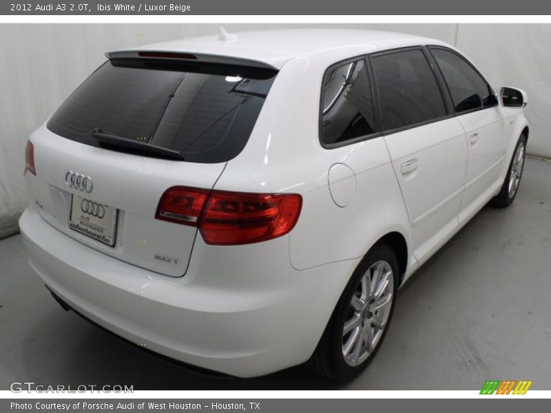 Ibis White / Luxor Beige 2012 Audi A3 2.0T