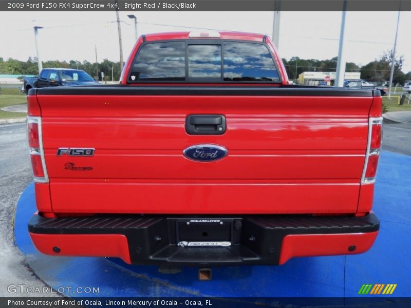 Bright Red / Black/Black 2009 Ford F150 FX4 SuperCrew 4x4