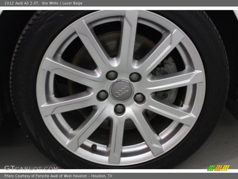 Ibis White / Luxor Beige 2012 Audi A3 2.0T