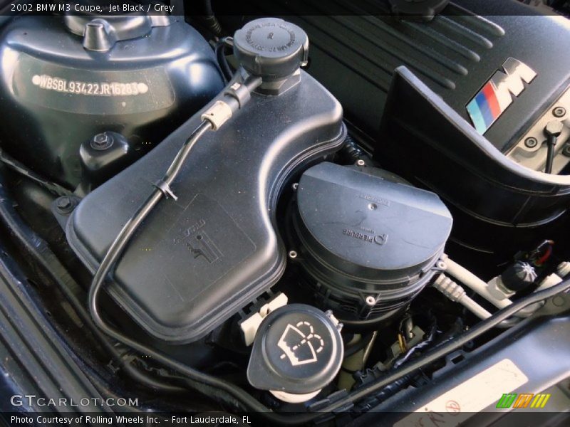 Jet Black / Grey 2002 BMW M3 Coupe