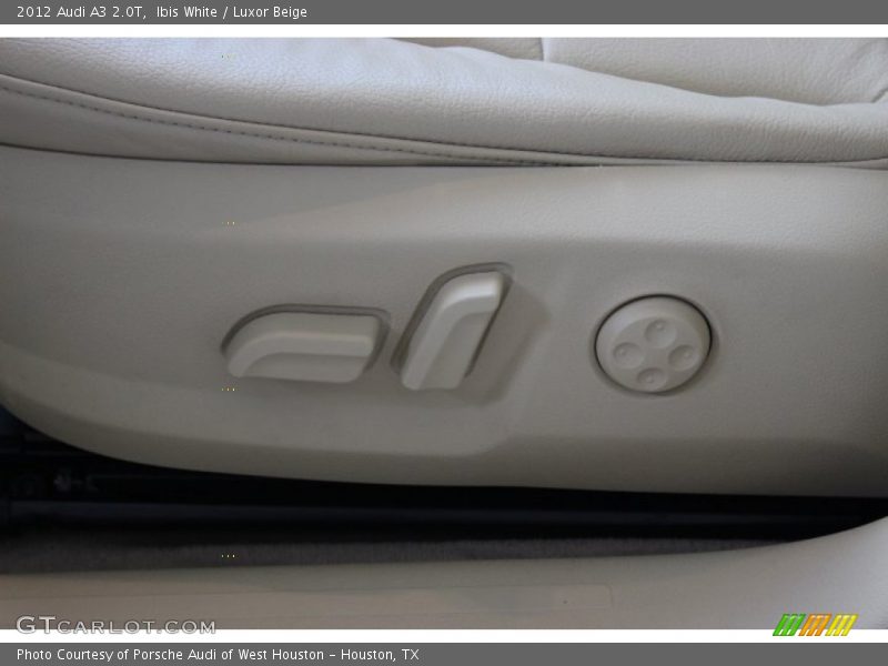 Ibis White / Luxor Beige 2012 Audi A3 2.0T