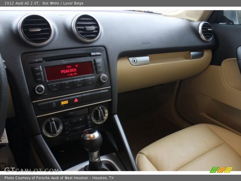 Ibis White / Luxor Beige 2012 Audi A3 2.0T