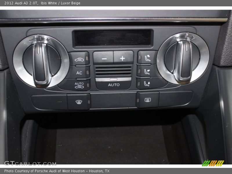 Ibis White / Luxor Beige 2012 Audi A3 2.0T