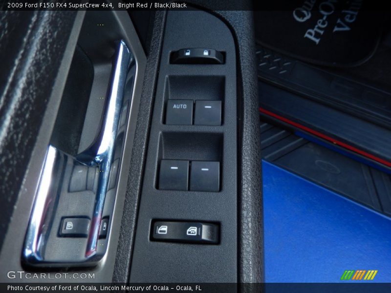 Bright Red / Black/Black 2009 Ford F150 FX4 SuperCrew 4x4