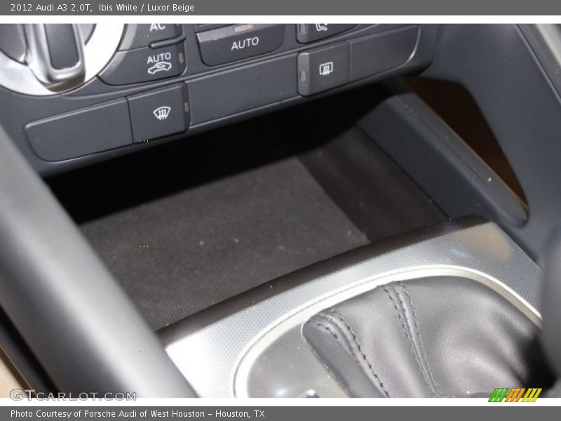 Ibis White / Luxor Beige 2012 Audi A3 2.0T