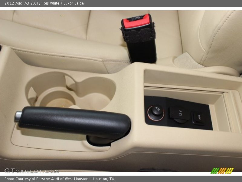 Ibis White / Luxor Beige 2012 Audi A3 2.0T