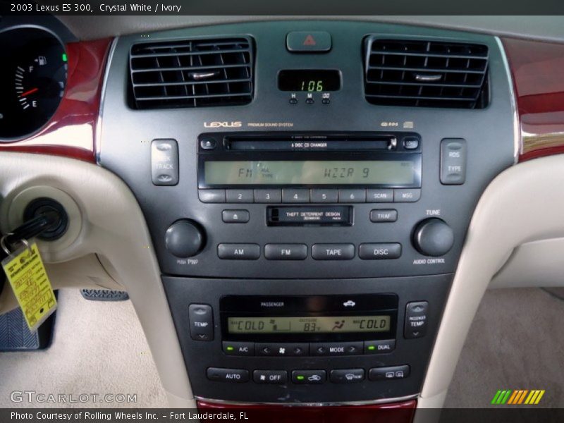 Controls of 2003 ES 300
