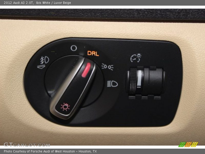 Ibis White / Luxor Beige 2012 Audi A3 2.0T