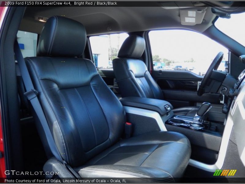 Bright Red / Black/Black 2009 Ford F150 FX4 SuperCrew 4x4