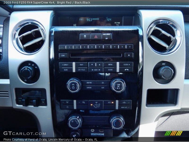 Bright Red / Black/Black 2009 Ford F150 FX4 SuperCrew 4x4