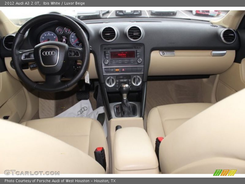 Ibis White / Luxor Beige 2012 Audi A3 2.0T