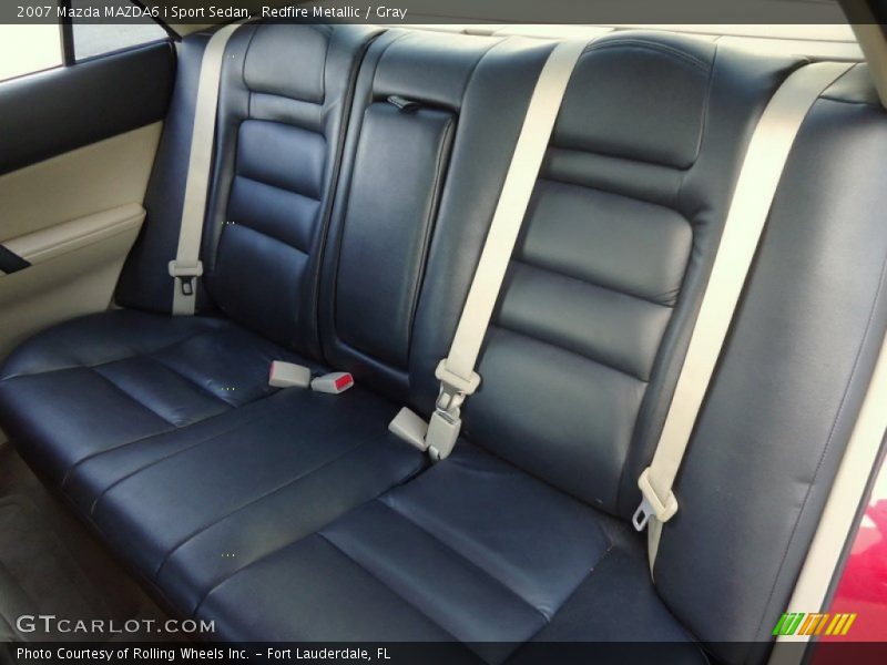Redfire Metallic / Gray 2007 Mazda MAZDA6 i Sport Sedan